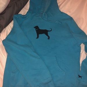 Black dog hoodie